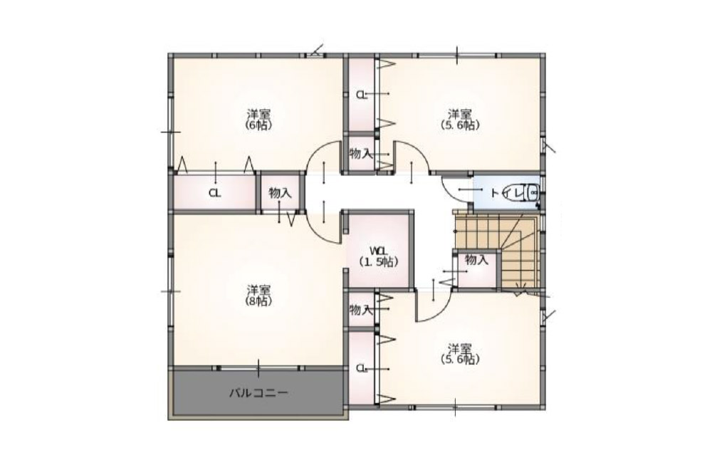 新築戸建て　間取り