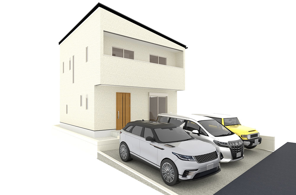 新築戸建て　4号地間取り図